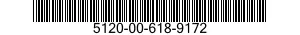 5120-00-618-9172  5120006189172 006189172