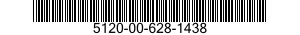 5120-00-628-1438  5120006281438 006281438