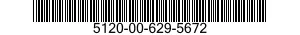 5120-00-629-5672  5120006295672 006295672