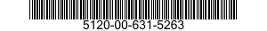 5120-00-631-5263  5120006315263 006315263