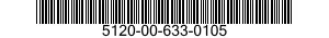 5120-00-633-0105  5120006330105 006330105