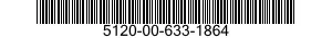 5120-00-633-1864  5120006331864 006331864