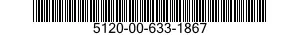5120-00-633-1867  5120006331867 006331867
