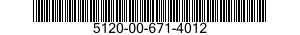 5120-00-671-4012  5120006714012 006714012