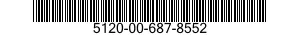 5120-00-687-8552  5120006878552 006878552