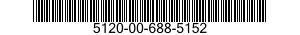 5120-00-688-5152  5120006885152 006885152