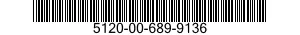 5120-00-689-9136  5120006899136 006899136