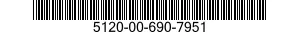 5120-00-690-7951 FIXTURE,INJECTOR CH 5120006907951 006907951