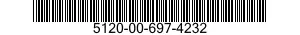 5120-00-697-4232  5120006974232 006974232