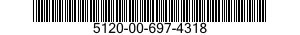 5120-00-697-4318  5120006974318 006974318