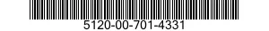 5120-00-701-4331  5120007014331 007014331