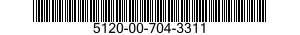5120-00-704-3311  5120007043311 007043311