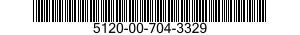 5120-00-704-3329  5120007043329 007043329