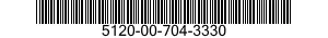 5120-00-704-3330  5120007043330 007043330