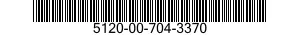 5120-00-704-3370  5120007043370 007043370