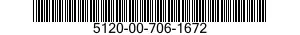 5120-00-706-1672  5120007061672 007061672