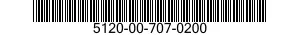 5120-00-707-0200  5120007070200 007070200