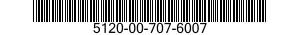 5120-00-707-6007  5120007076007 007076007