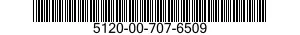 5120-00-707-6509  5120007076509 007076509
