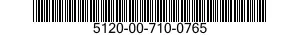 5120-00-710-0765  5120007100765 007100765