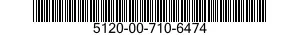 5120-00-710-6474  5120007106474 007106474