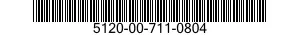 5120-00-711-0804  5120007110804 007110804