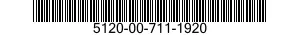 5120-00-711-1920 FLARING TOOL,TUBE,HAND 5120007111920 007111920