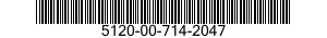 5120-00-714-2047  5120007142047 007142047