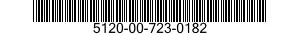 5120-00-723-0182  5120007230182 007230182