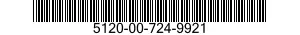 5120-00-724-9921  5120007249921 007249921