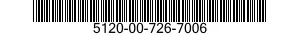5120-00-726-7006  5120007267006 007267006