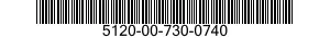 5120-00-730-0740  5120007300740 007300740