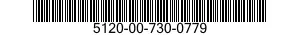5120-00-730-0779  5120007300779 007300779