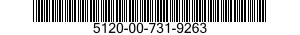 5120-00-731-9263  5120007319263 007319263