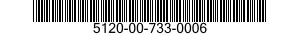 5120-00-733-0006  5120007330006 007330006