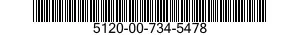 5120-00-734-5478 TOOL,BOLT LOCKING 5120007345478 007345478