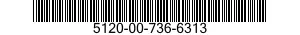 5120-00-736-6313  5120007366313 007366313