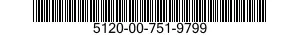 5120-00-751-9799 BACKUP TOOL 5120007519799 007519799