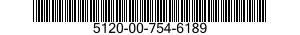 5120-00-754-6189  5120007546189 007546189