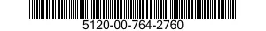 5120-00-764-2760  5120007642760 007642760