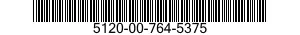 5120-00-764-5375  5120007645375 007645375
