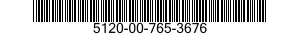 5120-00-765-3676  5120007653676 007653676