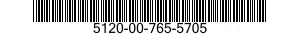 5120-00-765-5705  5120007655705 007655705
