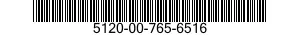 5120-00-765-6516  5120007656516 007656516