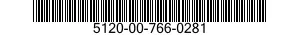 5120-00-766-0281  5120007660281 007660281