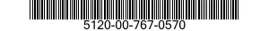 5120-00-767-0570  5120007670570 007670570