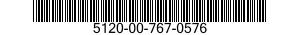 5120-00-767-0576  5120007670576 007670576