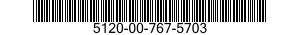 5120-00-767-5703  5120007675703 007675703