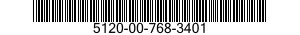 5120-00-768-3401  5120007683401 007683401