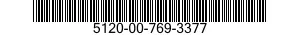 5120-00-769-3377  5120007693377 007693377